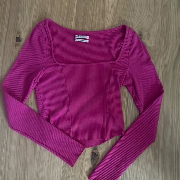 Pink Urban Outfitters longsleeve top - Picture 1 of 3